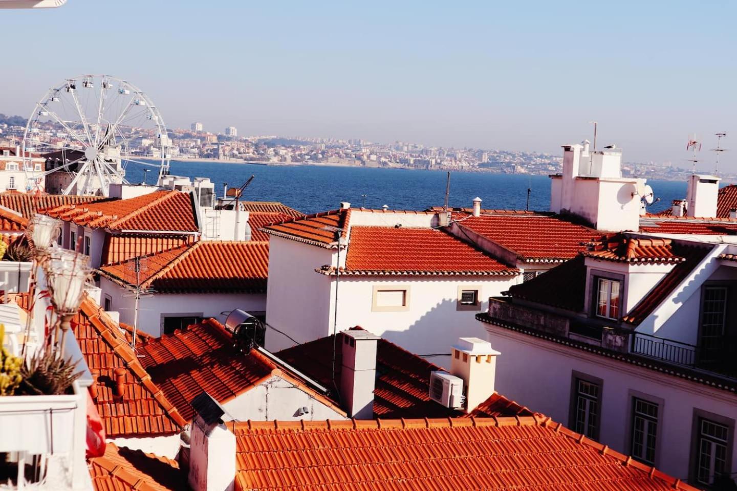 Sea View Wterrace 2 Mins From Beach In Old Town Cascais Exterior foto