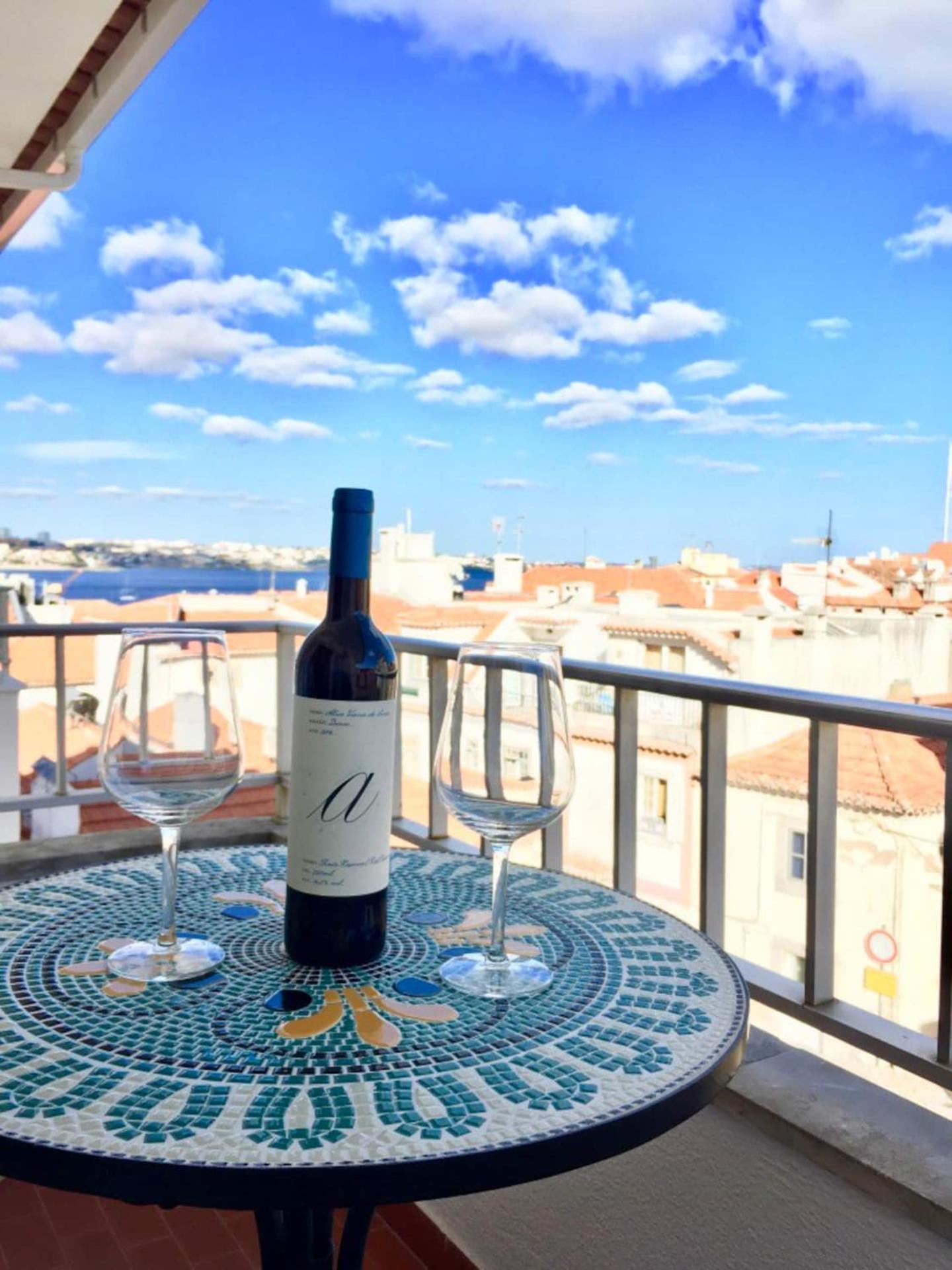 Sea View Wterrace 2 Mins From Beach In Old Town Cascais Exterior foto
